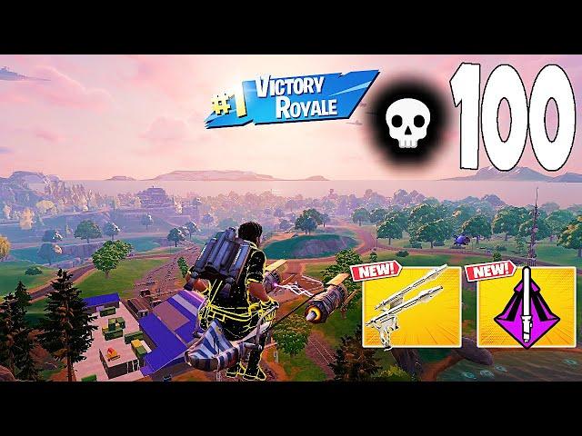 100 Elimination Solo Vs Squads "Zero Build" Gameplay Wins (NEW Fortnite Chapter 6 PC)