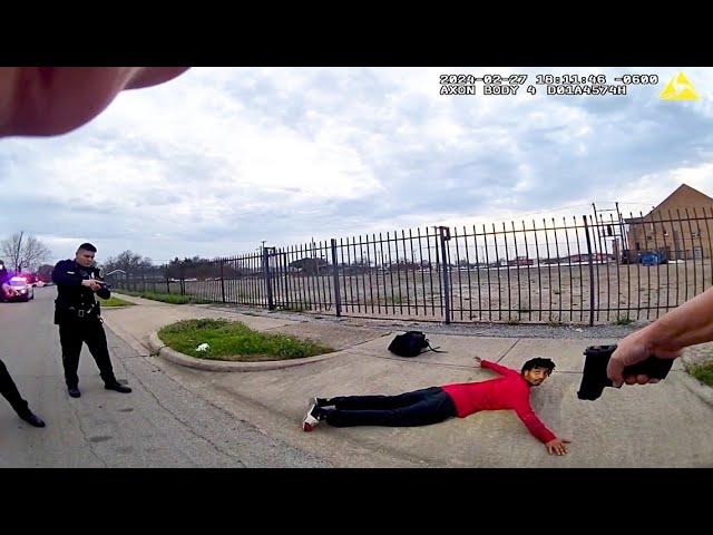 Bodycam footage shows police take down group of robbers responsible for dozens of Texas robberies