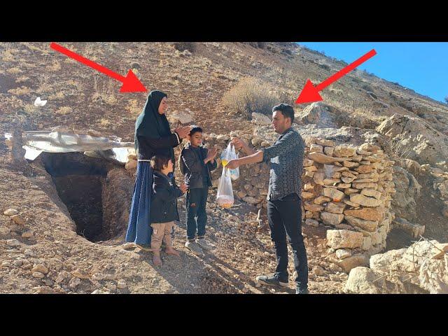 Engineer Reza's humanitarian aid to a lonely woman in the mountains