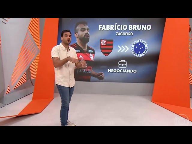 GLOBO ESPORTE - BASTIDORES DA CHEGADA DE GABIGOL E FABRÍCIO BRUNO CHEGANDO NO CRUZEIRO