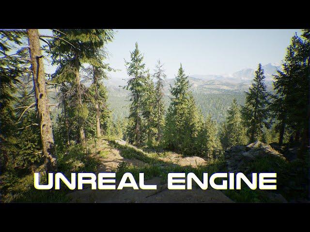 Next Gen Graphics  - Conifer Forest Asset Pack for Unreal Engine - UCreate