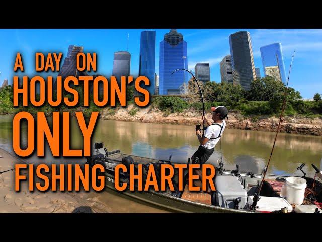 Hunting for Trophy Fish in Downtown Houston Texas