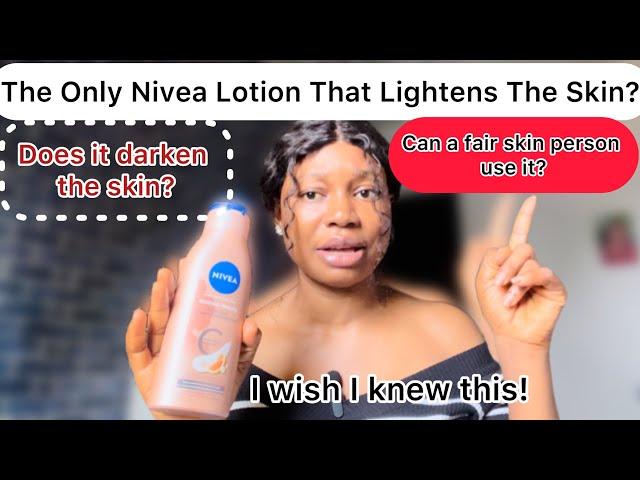 Best Skin Brightening Lotion/Nivea Even Glow Body Lotion #niveabodylotion #brighteningcream