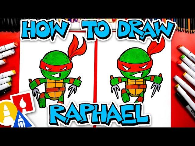 How To Draw Raphael - Teenage Mutant Ninja Turtles