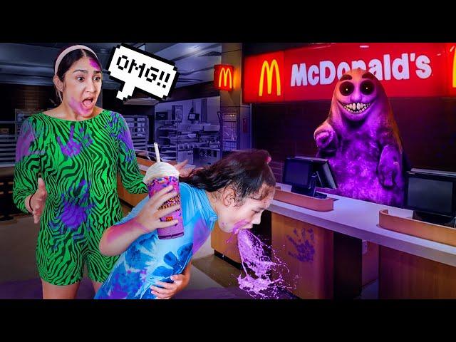 Can't BELIEVE Suri DRANK The McDonald's GRIMACE SHAKE!! *Bad Idea* | Jancy Family