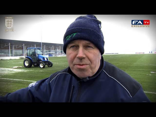 England U17 Elite: Head Groundsman talks about preparing the pitch