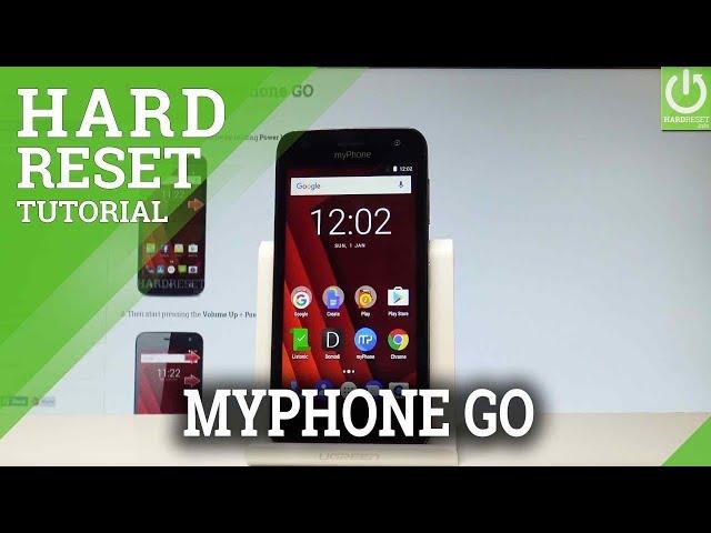 How to Factory Reset myPhone GO - Wipe All Data |HardReset.info