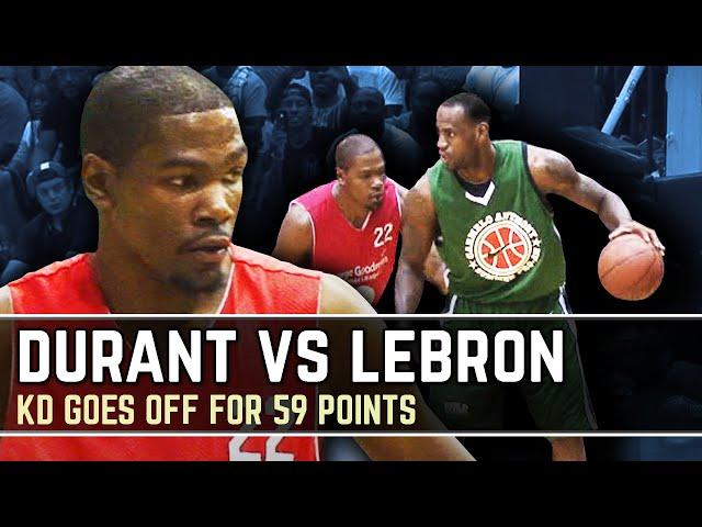 LeBron James VS Kevin Durant EPIC Battle! KD Goes OFF For 59 Points FULL HIGHLIGHTS