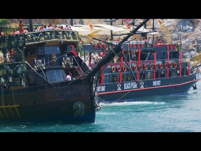 Alanya Pirate Cruise 4K