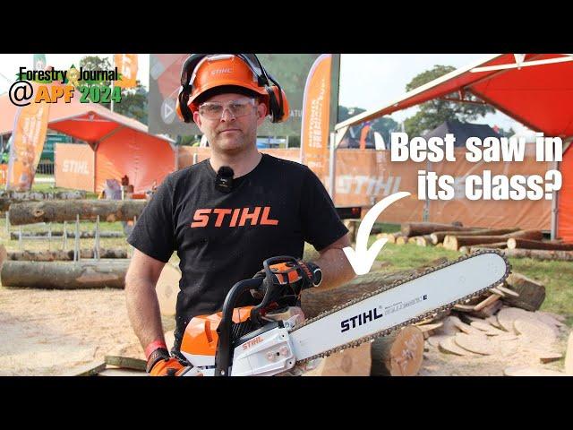 Why Stihl is launching a new rear-handled 60 cc chainsaw