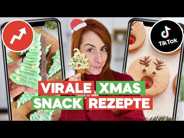 Ich teste virale WEIHNACHTLICHE SNACKS von TikTok 