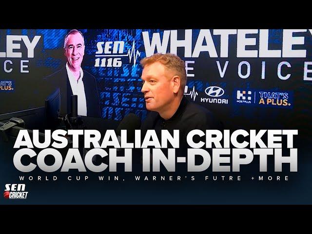 FULL extended interview with Australian cricket coach Andrew McDonald - SEN