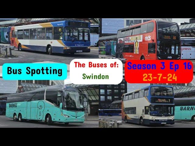 New Coachstyle Evora! Bus Spotting S3 E16; The Buses of Swindon 23-7-24