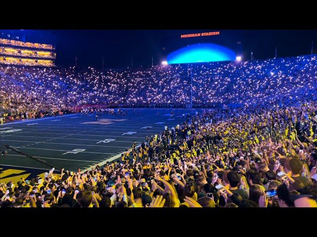 Mr. Brightside Light Show - Michigan Stadium