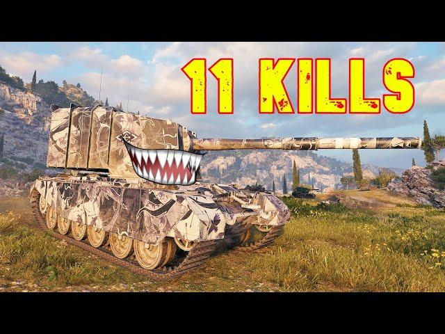 World of Tanks FV4005 Stage II - 11 Kills 11,2K Damage