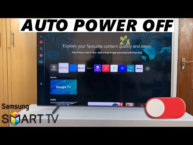 How To Disable 'Auto Power Off' On Samsung Smart TV