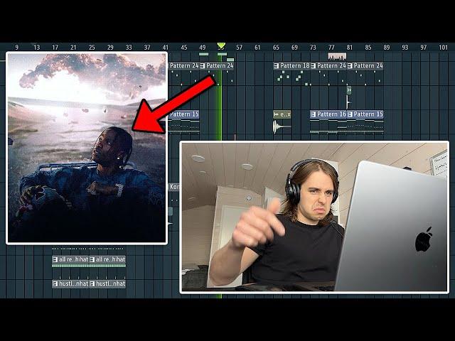 Making a Beat for Travis Scott from SCRATCH | FL Studio Cookup