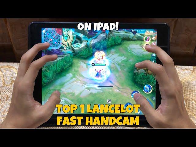 WiLSON LANCELOT HANDCAM!! | 4 FINGERS ON iPAD!? | INTENSE LANCELOT GAMEPLAY!