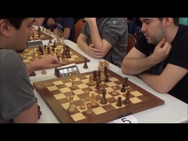 GM Alexandr Fier - GM Ian Nepomniachtchi, Tropmpowski attack, Blitz chess