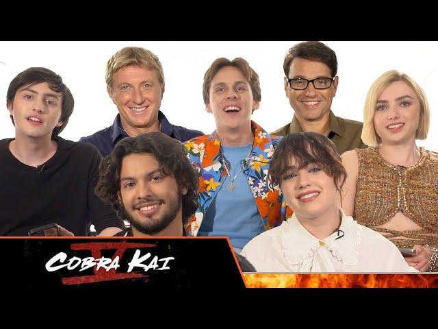 The Cast of "Cobra Kai" Find Out Which Characters They Really Are