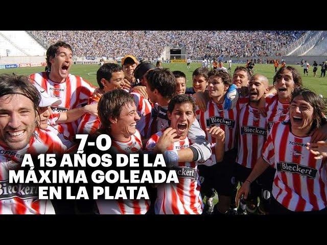 ESTUDIANTES 7-0 GIMNASIAA 15 AÑOS DE LA GOLEADA HISTÓRICA EN LA PLATA