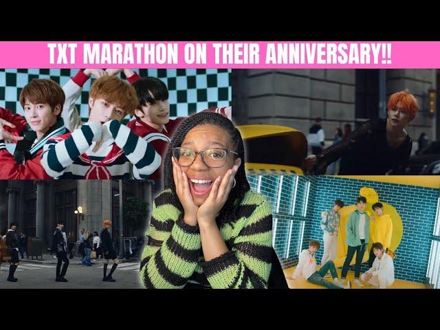 TXT MARATHON! CROWN, ANTI ROMANTIC, CHASING THAT FEELING, BLUE ORANGEADE, THURSDAY’S CHILD & MORE!!