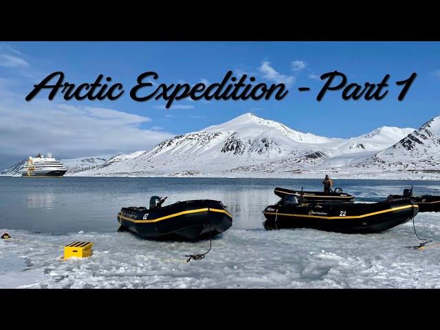 Svalbard Arctic Expedition,  Part 1 on Quark Expeditions' Ultramarine - THE START