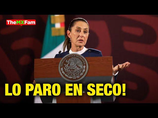  SE ACABÓ! Sheinbaum Pone En Su Lugar a Salgado Macedonio | TheMXFam