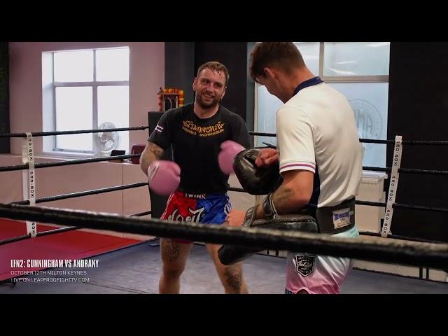 Muay Thai fighter Mike Collyer speaking with Alex Pszczola