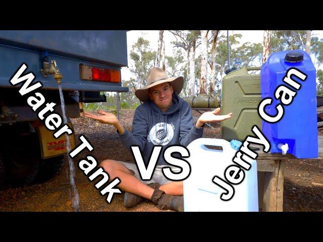 Water Tank Vs Jerry Cans | Off-road 4x4 Camping