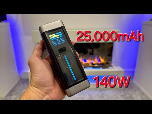 CUKTECK 20 Power Bank, 25,000mAh MONSTER! Unboxing & Demo!