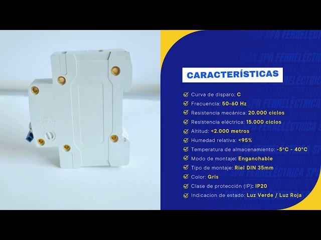 Automático EBS6BN Curva C 6kA Lexo