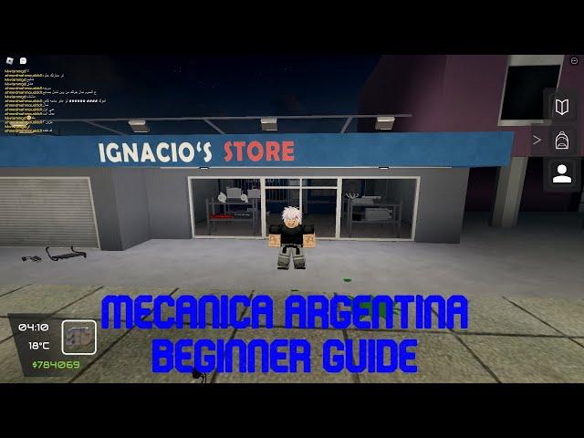 Mecanica Argentina Beginner Tutorial (how to make money) fixing cars job