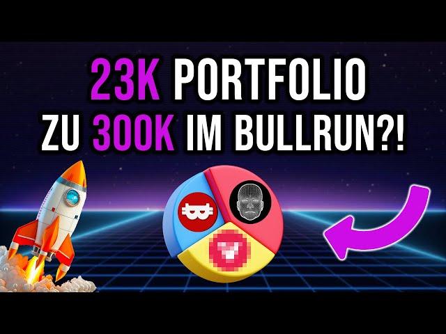 Schafft er mit diesem €23.000 Portfolio, die €300.000 im BULLRUN?! - (Portfolio Bewertung)