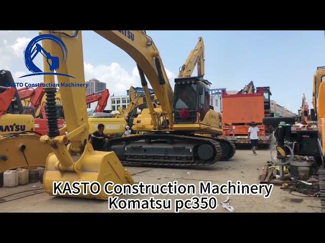 Komatsu pc350 testing video