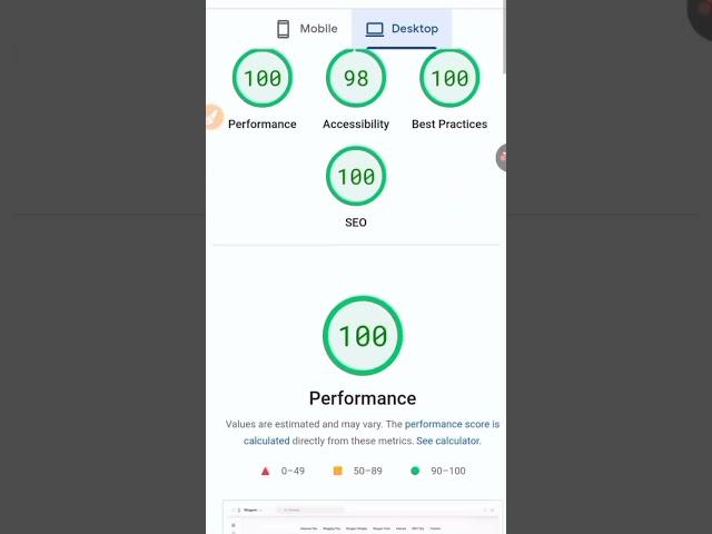 Blogger Website Pagespeed Insights | Performance 100 on all #pagespeed #blogger