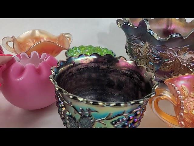 How to Identify and Value Antique Colored Carnival Glass