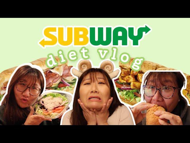 I only ate SUBWAY for 5 DAYS | SUBWAY DIET CHALLENGE