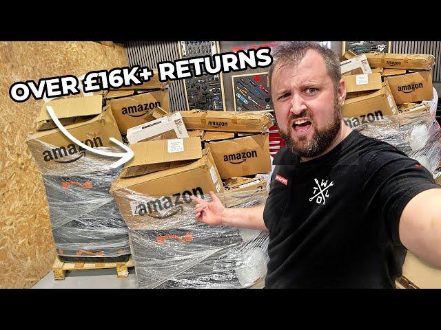 I Bought 3 Amazon Returns Pallets for £850 to Find Weird Tools!