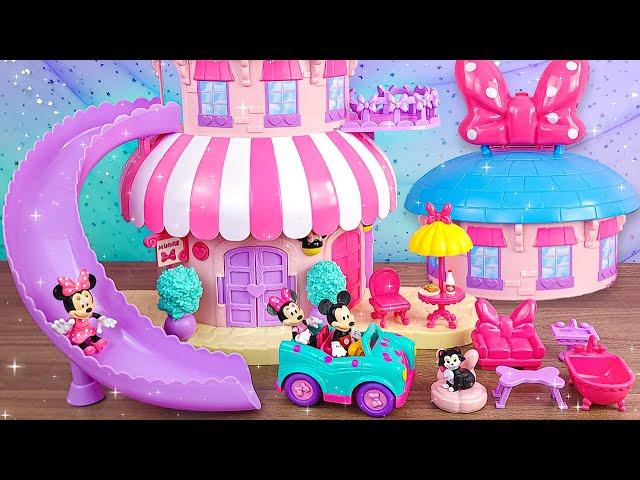 65 Minutes Satisfying with Unboxing Disney Minnie Mouse House Playset, Toys Collection Review | ASMR