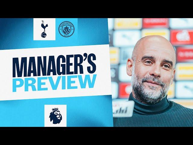 PRESS CONFERENCE: Pep delivers Haaland fitness update ahead of Spurs clash | Spurs v Man City