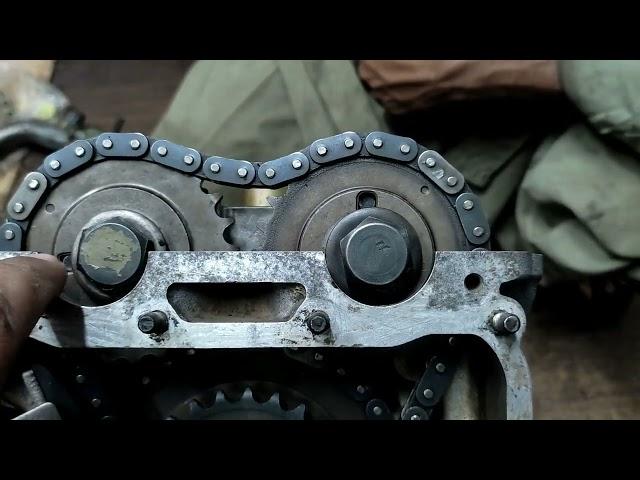 nissan twin cam 16 valve AK 53Y main timing cam and crank timing in Urdu Hindi (AK SHOP)