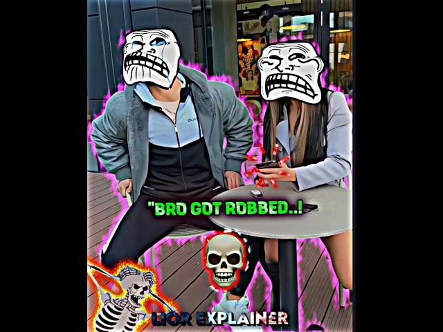 Bro got robbed..! ️
