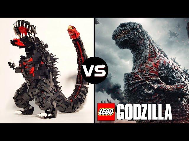 LEGO Godzilla 2021 mocs video. Lego godzilla custom creations vs Movie