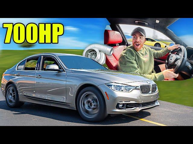 I TURNED a Slow, Grandpa BMW into a SUPERCAR SLAYER in 24 Hours!!