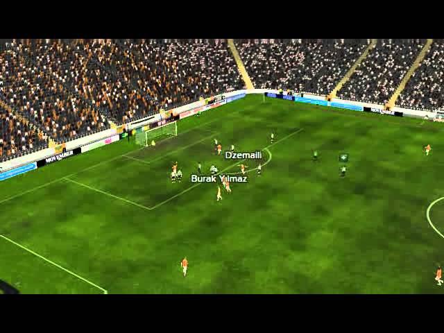 Be_ikta_ ile Galatasaray - Gol Burak Y1lmaz 77 dakika