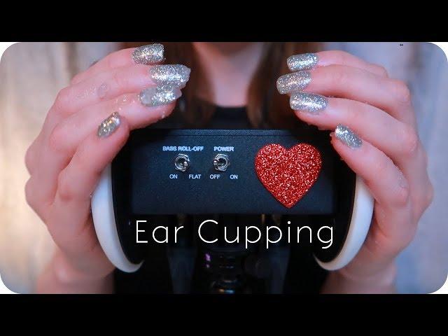 ASMR Ear Cupping // Latex Gloves, Plain, Lotion, & Sugar Scrub (No Talking) for  Sleep & Study 