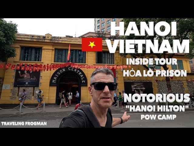 Inside tour Hoả Lò Prison Notorious POW camp Hanoi Hilton Hanoi, Vietnam 