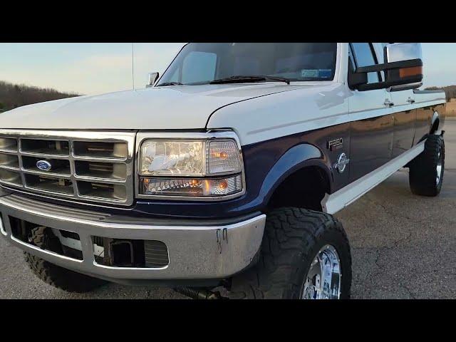 Killer 1997 Ford F350 Super Duty Crew 7.3L For Sale