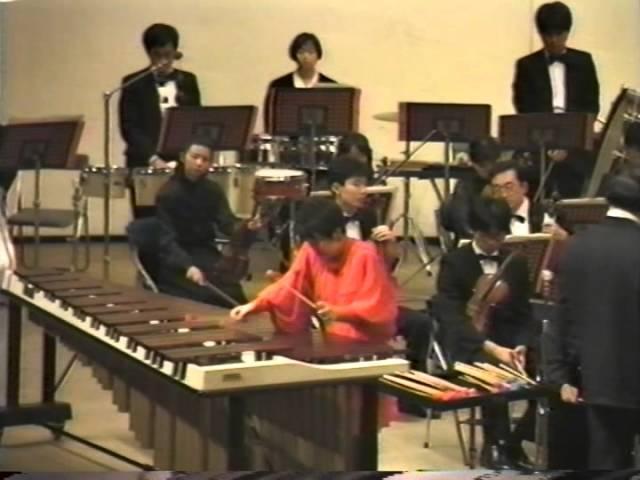 Keiko Abe, Lauda concertata - with amateur orchestra, in MITO, Japan.